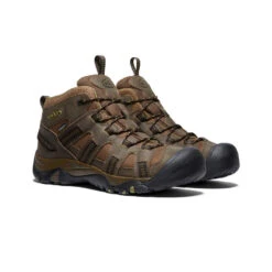 Keen Men's Siskiyou Waterproof Mid | Dark Olive/Olive Drab -Fashion Boots Store 029da69bef171254197b6404915cc71168094e98