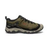 Keen Men's Targhee IV Wide Waterproof Hiking Shoe | Dark Olive/Gold Flame