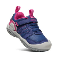 Keen Toddlers' Knotch Peak Sneaker | Blue Depths/Pink Peacock -Fashion Boots Store 02f8480f3857a0ab3f3137c1159f965ed6196787