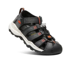 Keen Little Kids' Newport Neo H2 | Magnet/Spicy Orange -Fashion Boots Store 046057638fe20b7df3486aa039723e172a66f81d
