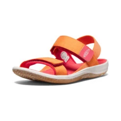Keen Big Kids' Elle Backstrap | Tangerine/Cayenne -Fashion Boots Store 051cac8474bc8df575a91bff7a772dfa4a5bcd50