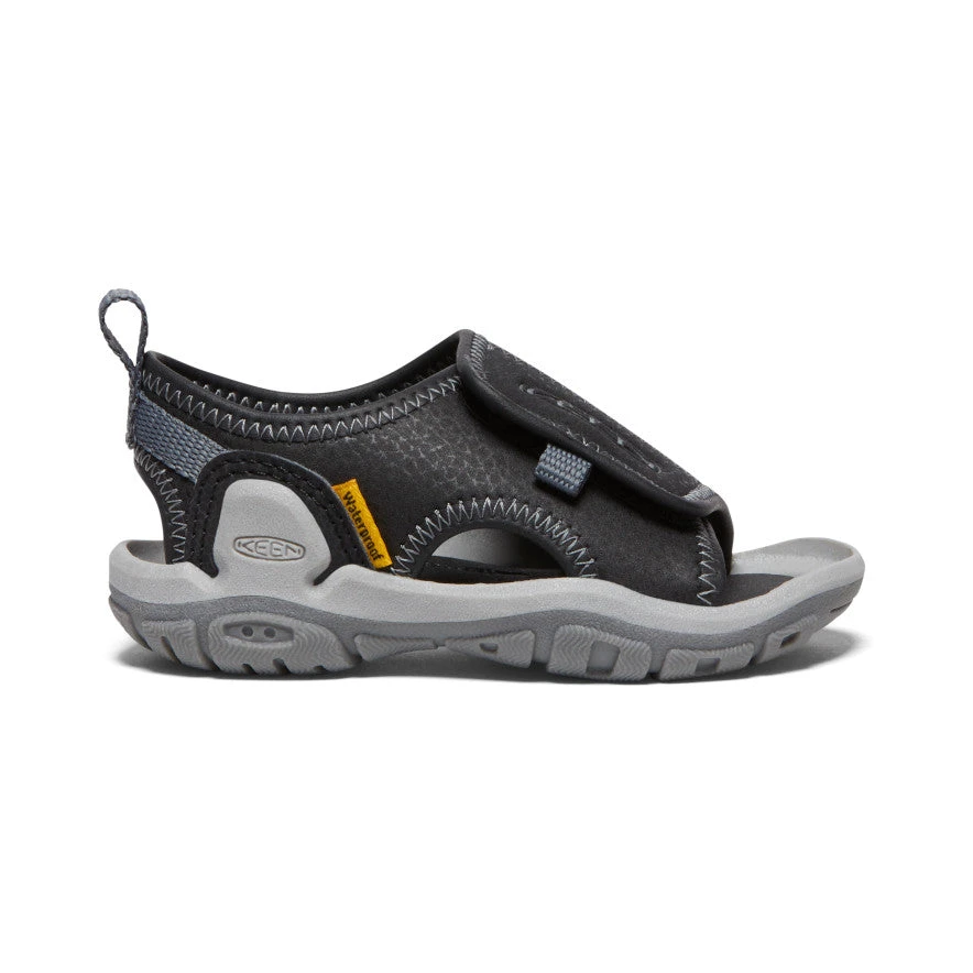 Keen Toddlers' Knotch River Open-Toe | Black/Steel Grey 3 Keen Toddlers' Knotch River Open-Toe | Black/Steel Grey