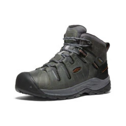 Keen Men's Flint II Waterproof Mid (Soft Toe) | Steel Grey/Tortoise Shell 10 Keen Men's Flint II Waterproof Mid (Soft Toe) | Steel Grey/Tortoise Shell -Fashion Boots Store 0a5aa2cbdd6f678b113fe5f415db1b2df010ced6