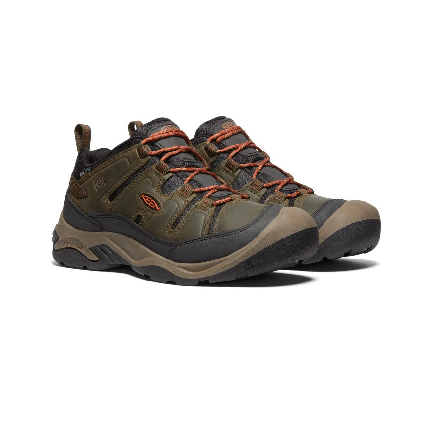 Keen Men's Circadia Waterproof Shoe | Black Olive/Potters Clay 4 Keen Men's Circadia Waterproof Shoe | Black Olive/Potters Clay - Image 2