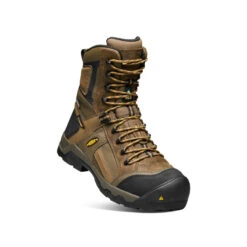 Keen Men's CSA Davenport 8" Insulated Waterproof Boot | Dark Earth/Inca Gold -Fashion Boots Store 0ff6650cd7da761fa94bd5789d29259ec348e061