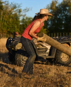 Keen Women's Dover 6" Waterproof Boot (Carbon-Fiber Toe) | Dark Earth/Black -Fashion Boots Store 1024210 PDP LeftImage