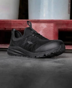 Keen Men's Vista Energy Shift ESD (Carbon-Fiber Toe) | Black/Black -Fashion Boots Store 1026371 PDP LeftImage