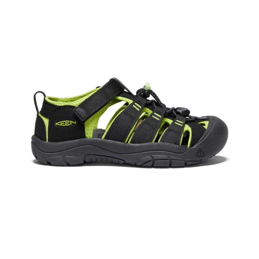 Keen Big Kids' Newport H2 | Black/Lime Green 3 Keen Big Kids' Newport H2 | Black/Lime Green