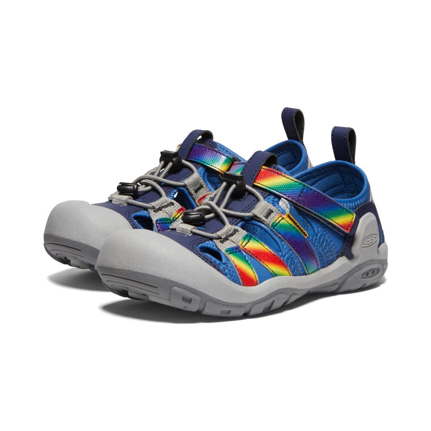 Keen Big Kids' Knotch Creek | Bright Cobalt/Rainbow Tie Dye 4 Keen Big Kids' Knotch Creek | Bright Cobalt/Rainbow Tie Dye - Image 2