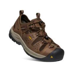 Keen Men's Atlanta Cool II (Steel Toe) | Shitake/Rust -Fashion Boots Store 1e49aa09335d4c948c2088975e1e0a21173dbdd5