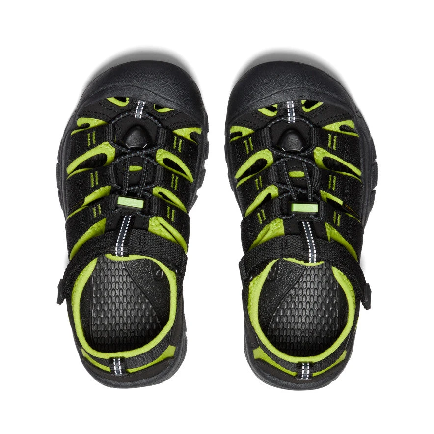 Keen Big Kids' Newport H2 | Black/Lime Green 6 Keen Big Kids' Newport H2 | Black/Lime Green - Image 4