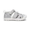 Keen Little Kids' Seacamp II CNX | Silver/Star White -Fashion Boots Store 295a91e98e544f21d2e67b9309525d8ccb66315f