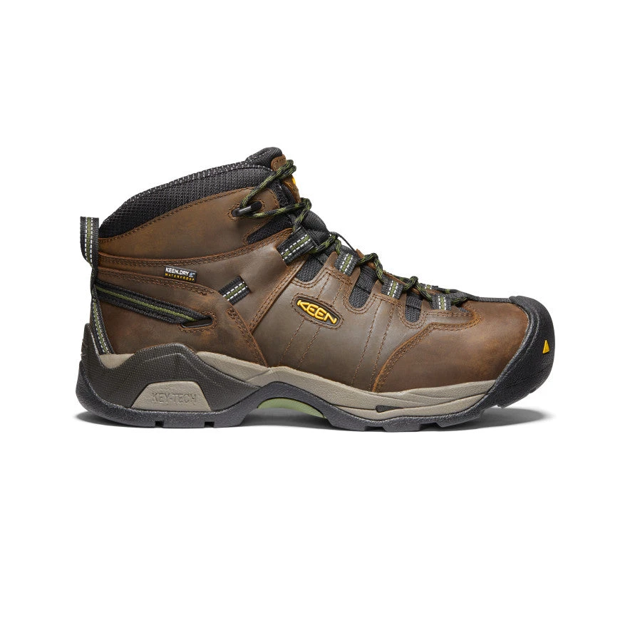Keen Men's Detroit XT Waterproof Boot (Steel Toe) | Cascade Brown/Bronze Green 3 Keen Men's Detroit XT Waterproof Boot (Steel Toe) | Cascade Brown/Bronze Green