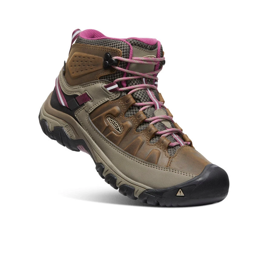 Keen Women's Targhee III Waterproof Mid | Weiss/Boysenberry 5 Keen Women's Targhee III Waterproof Mid | Weiss/Boysenberry - Image 3