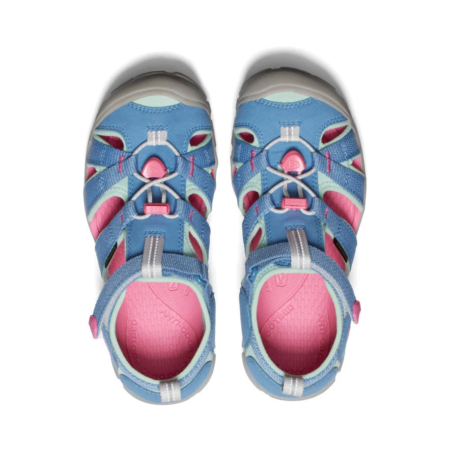 Keen Big Kids' Seacamp II CNX | Coronet Blue/Hot Pink 6 Keen Big Kids' Seacamp II CNX | Coronet Blue/Hot Pink - Image 4