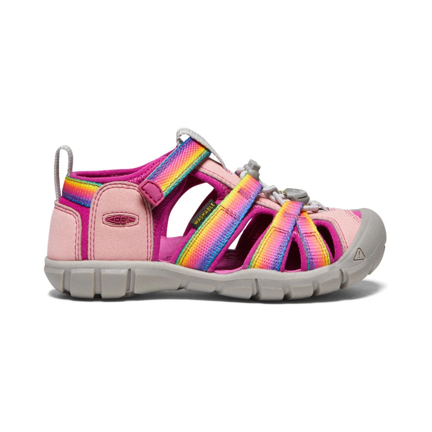 Keen Little Kids' Seacamp II CNX | Rainbow/Festival Fuchsia 3 Keen Little Kids' Seacamp II CNX | Rainbow/Festival Fuchsia