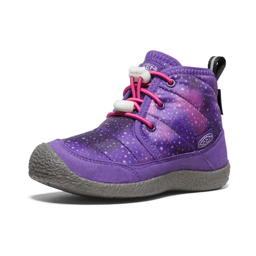 Keen Little Kids' Howser II Waterproof Chukka | Tillandsia Purple/Multi 5 Keen Little Kids' Howser II Waterproof Chukka | Tillandsia Purple/Multi - Image 3