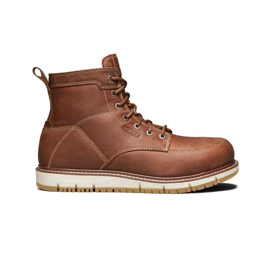 Keen Men's San Jose 6" Boot (Aluminum Toe) | Gingerbread/Gum 3 Keen Men's San Jose 6" Boot (Aluminum Toe) | Gingerbread/Gum