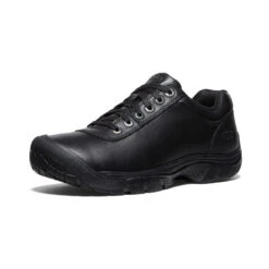 Keen Men's PTC Dress Oxford | Black -Fashion Boots Store 39e2f592c4e66f172a3d0bd09e1b156c49b7fb27