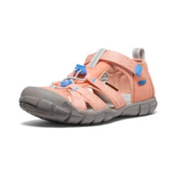 Keen Big Kids' Seacamp II CNX | Papaya Punch/Marina -Fashion Boots Store 3a38d74890159386c1ecc16b8ce05c2d7596b354