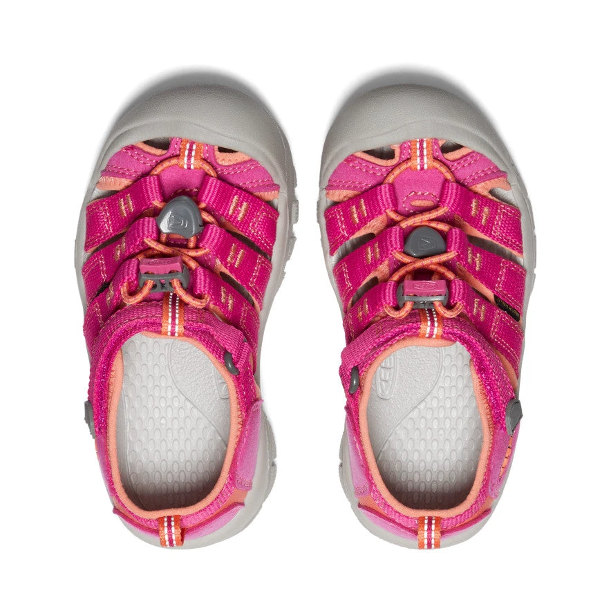 Keen Little Kids' Newport H2 | Very Berry/Fusion Coral 6 Keen Little Kids' Newport H2 | Very Berry/Fusion Coral - Image 4