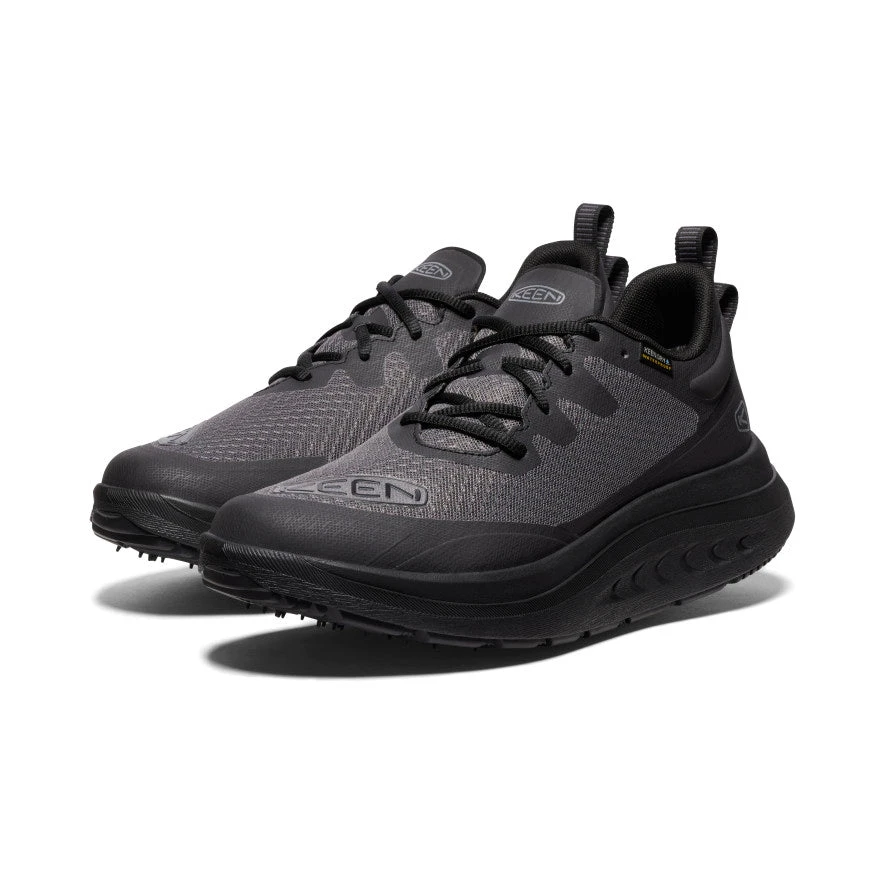 Keen Men's WK400 Waterproof Walking Shoe | Black/Black 4 Keen Men's WK400 Waterproof Walking Shoe | Black/Black - Image 2