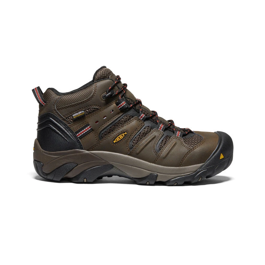Keen Men's Lansing Mid Waterproof (Steel Toe) | Cascade Brown/Brindle 3 Keen Men's Lansing Mid Waterproof (Steel Toe) | Cascade Brown/Brindle