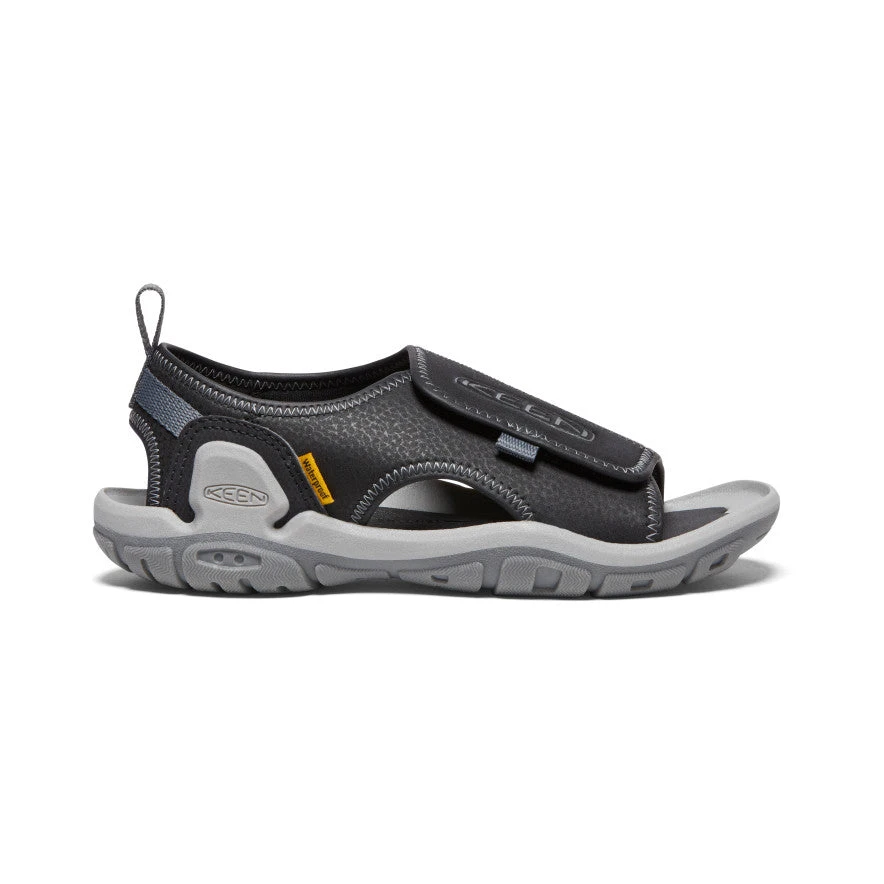 Keen Big Kids' Knotch River Open-Toe | Black/Steel Grey 3 Keen Big Kids' Knotch River Open-Toe | Black/Steel Grey