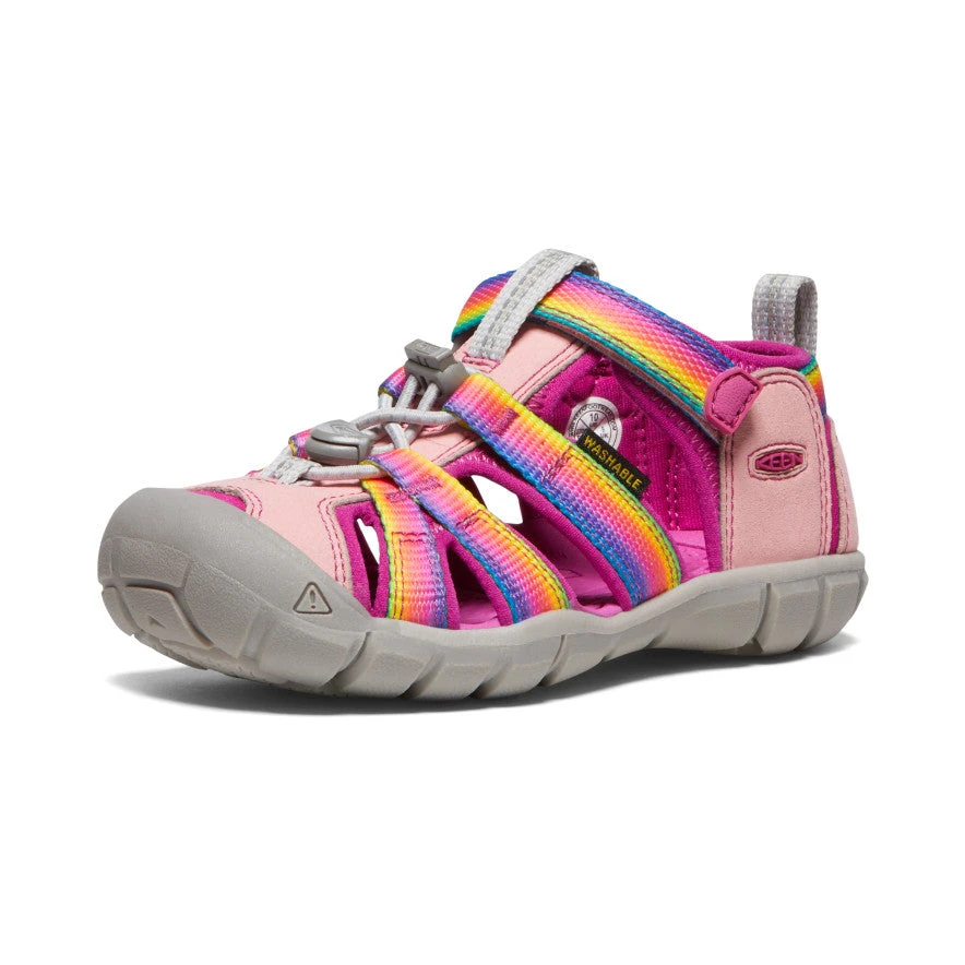 Keen Little Kids' Seacamp II CNX | Rainbow/Festival Fuchsia 5 Keen Little Kids' Seacamp II CNX | Rainbow/Festival Fuchsia - Image 3