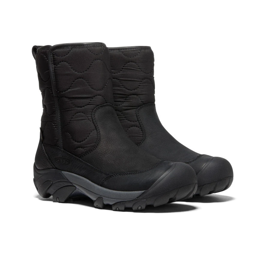 Keen Women's Betty Waterproof Pull-On Boot | Black/Black 4 Keen Women's Betty Waterproof Pull-On Boot | Black/Black - Image 2
