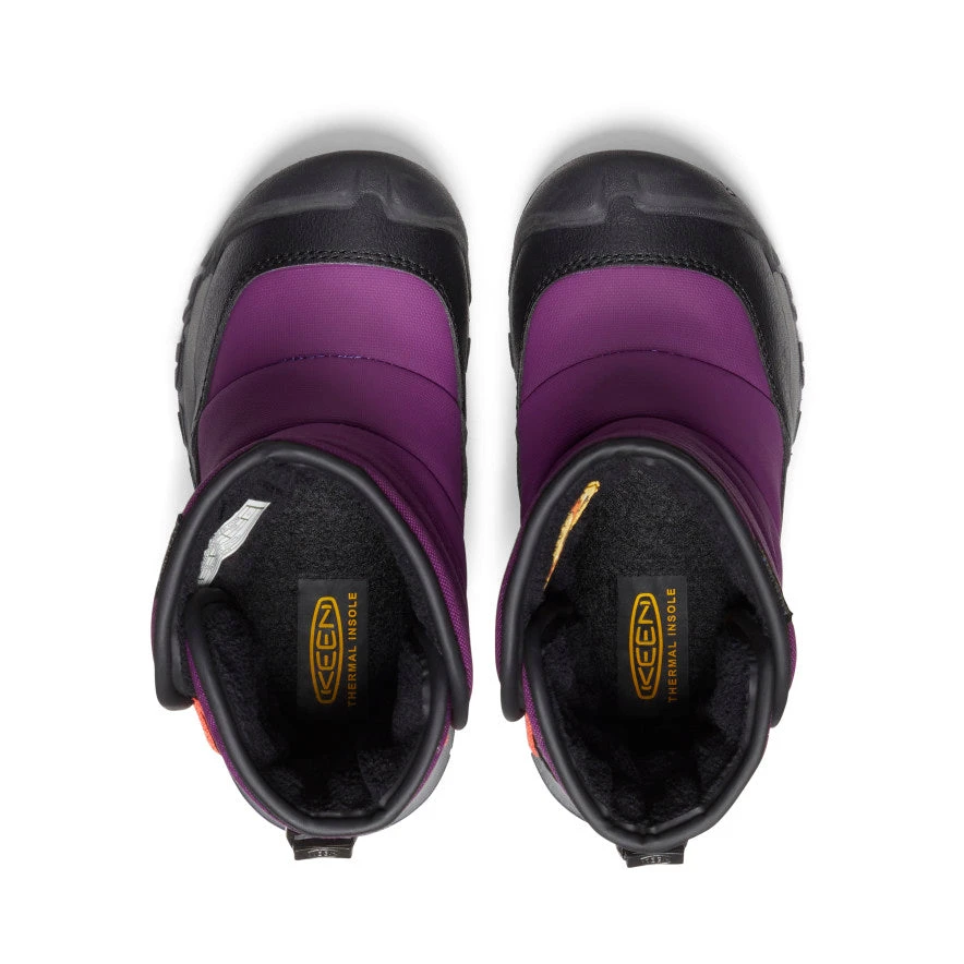 Keen Little Kids' Puffrider Waterproof Winter Boot | Charisma/Orange 6 Keen Little Kids' Puffrider Waterproof Winter Boot | Charisma/Orange - Image 4