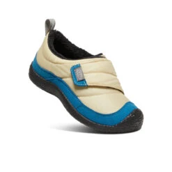 Keen Little Kids' Howser Wrap | Safari/Mykonos Blue -Fashion Boots Store 5bf76308d65d4c0a857ec80ad8a6399bf1280065