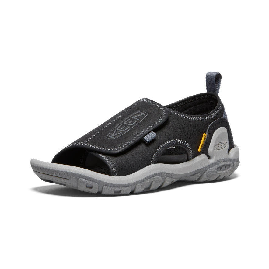Keen Big Kids' Knotch River Open-Toe | Black/Steel Grey 5 Keen Big Kids' Knotch River Open-Toe | Black/Steel Grey - Image 3
