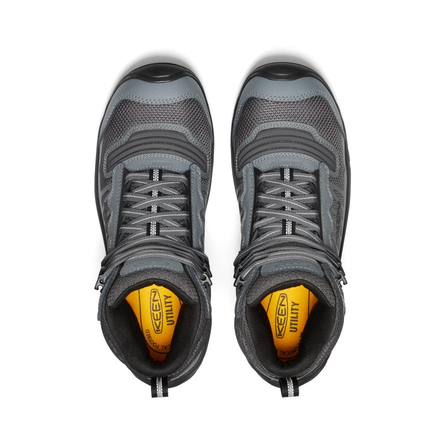 Keen Men's Reno Mid KBF Waterproof (Carbon-Fiber Toe) | Magnet/Black 6 Keen Men's Reno Mid KBF Waterproof (Carbon-Fiber Toe) | Magnet/Black - Image 4