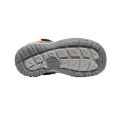 Keen Little Kids' Knotch Peak Sneaker | Magnet/Safety Orange -Fashion Boots Store 676412f873ec6d0ed9f193180e6f114b147fe3ef