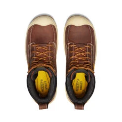 Keen Men's Fort Wayne 6" Waterproof (Carbon-Fiber Toe) | Tortoise Shell/Gum -Fashion Boots Store 68bf52565afd0ac8914be941288c4230665d5d9d