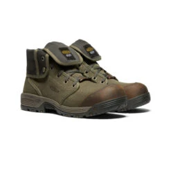 Keen Men's Roswell Mid (Carbon-Fiber Toe) | Military Olive/Black Olive -Fashion Boots Store 794a574a97ba68587dadbdf3e634b6fa9009109f