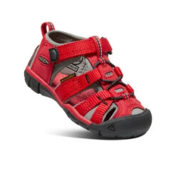 Keen Toddlers' Seacamp II CNX | Racing Red/Gargoyle -Fashion Boots Store 7c66154328ad51efa9376701a593a43aca388c87
