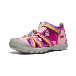 Keen Big Kids' Seacamp II CNX | Rainbow/Festival Fuchsia -Fashion Boots Store 7f7ef472de66eaf0eecb6a79007c51121acb7806