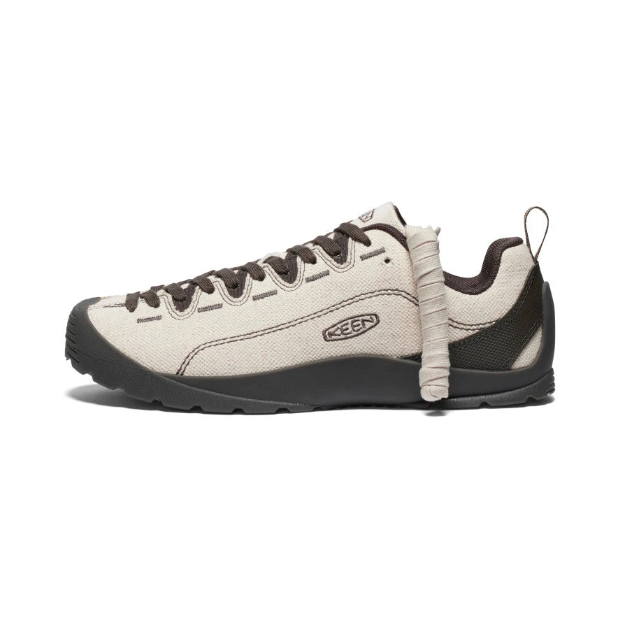 Keen Women's Jasper Canvas Sneaker | Natural/Black Olive 5 Keen Women's Jasper Canvas Sneaker | Natural/Black Olive - Image 3