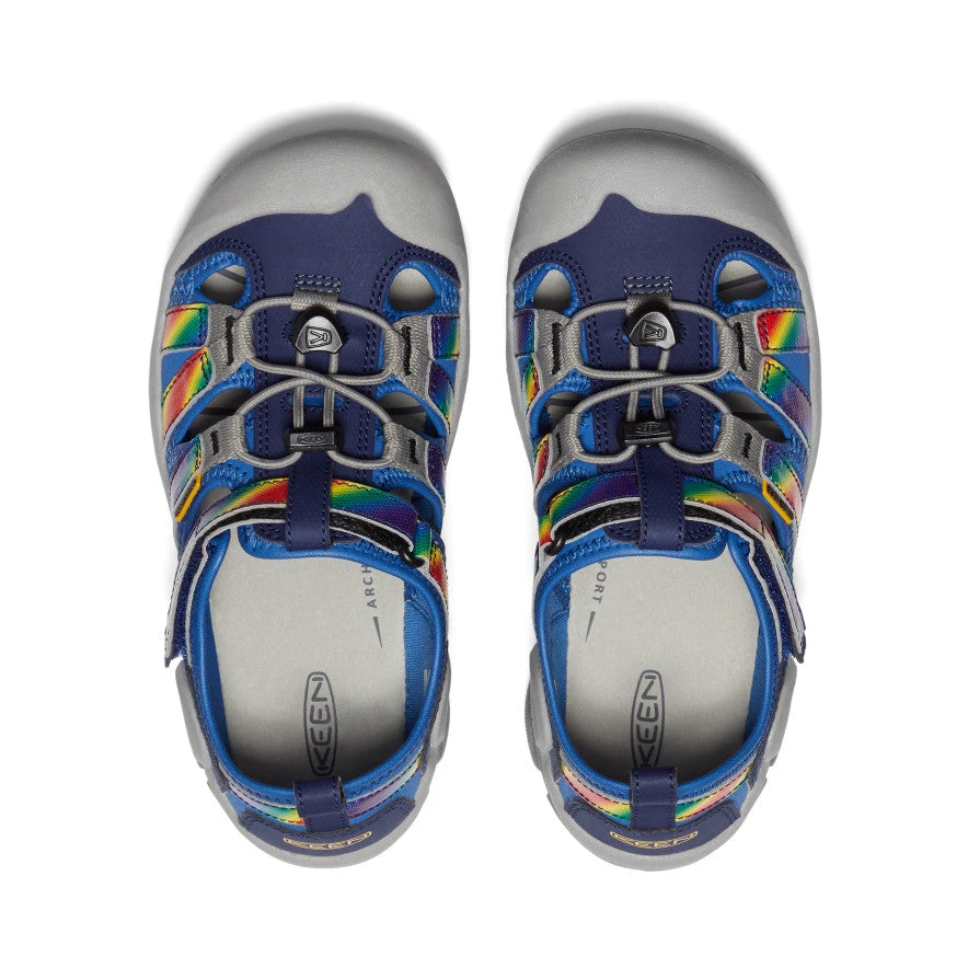 Keen Big Kids' Knotch Creek | Bright Cobalt/Rainbow Tie Dye 6 Keen Big Kids' Knotch Creek | Bright Cobalt/Rainbow Tie Dye - Image 4