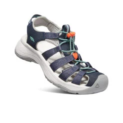 Keen Women's Astoria West Sandal | Navy/Beveled Glass -Fashion Boots Store 952a8cabb1fa0dbdf26a42c86932c23ae0c58e28