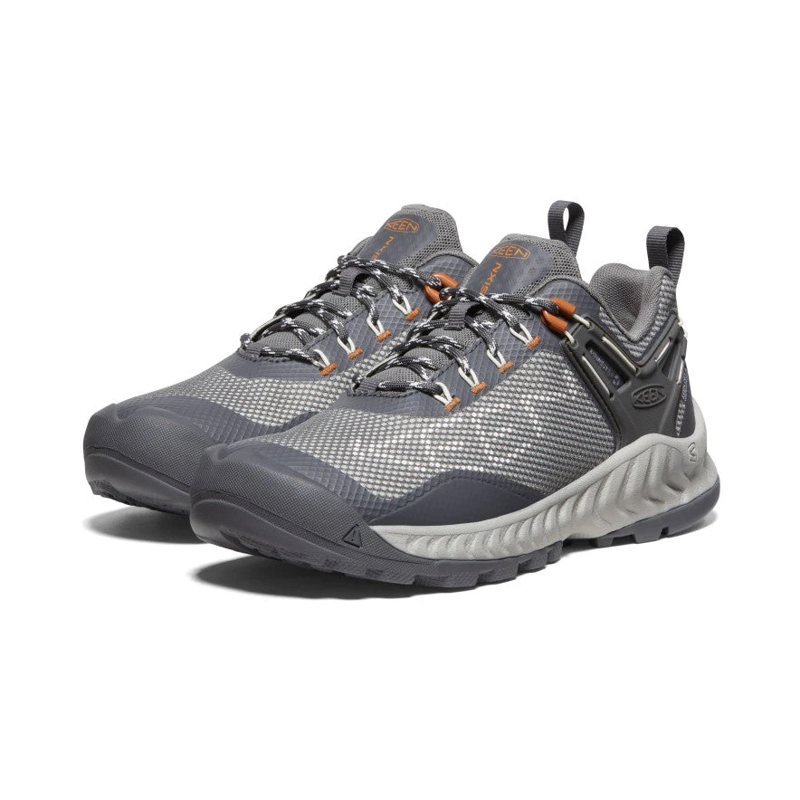 Women's NXIS EVO Waterproof Shoe | Steel Grey/KEEN Maple 4 Women's NXIS EVO Waterproof Shoe | Steel Grey/KEEN Maple - Image 2