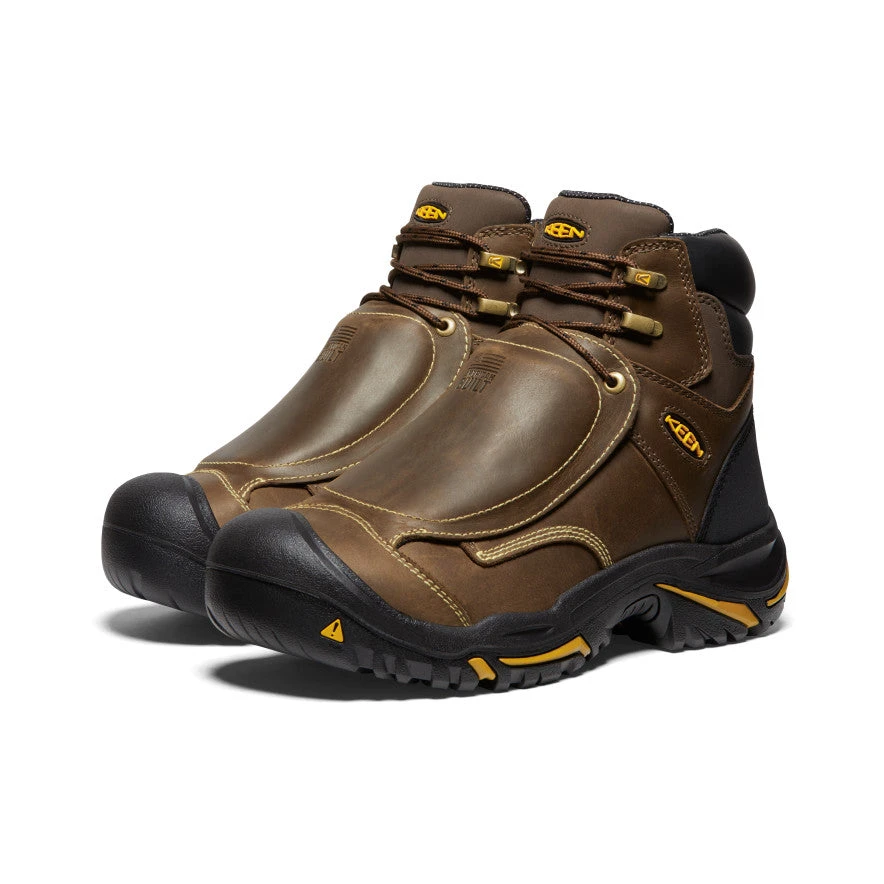 Keen Men's Mt Vernon 6" MET Waterproof Boot (Steel Toe) | Cascade Brown 4 Keen Men's Mt Vernon 6" MET Waterproof Boot (Steel Toe) | Cascade Brown - Image 2