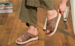 Keen Women's Elle Mixed Slide | Black/Birch -Fashion Boots Store ElleMixedSlideLifestyleDoublewide ceaa6cca 7cd7 41c4 82ef 9fb50429d219