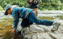 Keen Big Kids' Ridge Flex Waterproof Boot | Grey/Blue Tint 13 Keen Big Kids' Ridge Flex Waterproof Boot | Grey/Blue Tint -Fashion Boots Store RidgeFlexPDPLifestyle1Kids 3