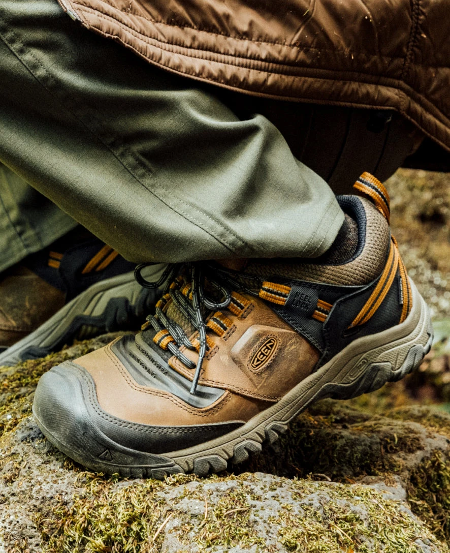 Keen Men's Ridge Flex Waterproof | Bison/Golden Brown 8 Keen Men's Ridge Flex Waterproof | Bison/Golden Brown - Image 6