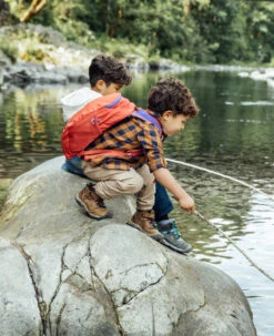 Keen Little Kids' Ridge Flex Waterproof Boot | Bison/Red Carpet -Fashion Boots Store RidgeFlexPDPLifestyle2Kids 455d2822 1e0d 46e0 a932 4d0984f11256