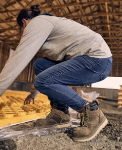 Keen Women's Cincinnati 6" Waterproof Boot (Carbon-Fiber Toe) | Belgian/Sandshell -Fashion Boots Store SDD 505 PDP Cincinnati 1023224 Right Image