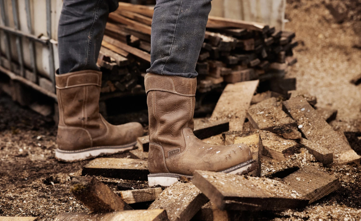 Keen Men's Cincinnati Wellington (Carbon-Fiber Toe) | Belgian/Sandshell 7 Keen Men's Cincinnati Wellington (Carbon-Fiber Toe) | Belgian/Sandshell - Image 5